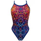 Turbo Pixels Revolution Swimsuit Multicolore 4XL Femme