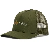 Alpha industries Alpha Label Trucker Cap Vert