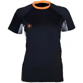Aqua Lung Lf Short Sleeve Rash Guard Noir S Femme