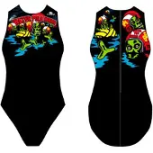 Turbo Horror Swimsuit Bleu,Noir 3XL Femme