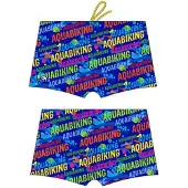 Turbo Slip De Bain Boxer Aquabiking Letters