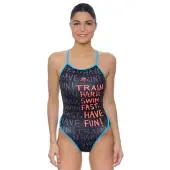 Turbo Train Swimsuit Noir S Femme