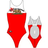 Turbo California West Swimsuit Rouge 9-10 Years Fille