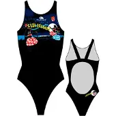 Turbo Fidji Island Pro Resist Swimsuit Noir 3XL Femme