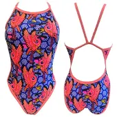 Turbo Granes Revolution Swimsuit Orange,Bleu 5XL Femme