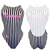Turbo Sirene Pink Mermaid Swimsuit Bleu 5XL Femme