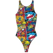 Turbo Comic Boom Swimsuit Multicolore M Femme
