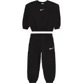 Nike Ensemble de Jogging - Sweat-shirt/Pantalon de Jogging - Noi - - 4 ans (104) - Ensemble de Jogging