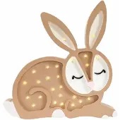 Little Lights Lampe Veilleuse Lapin Chocolat