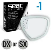Seac Sub Fox/e Fox Prescription Lens Clair -4.00