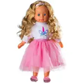 Bo Interactive Urte Speaks Lithuanian Language Doll Rose 40 cm Enfants