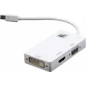 Kramer ADC-MDP/M1 adaptateur graphique USB 1920 x 1200 pixels Blanc