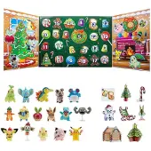 Nintendo Pokemon Multi Calendrier de l'Avent 24 pièces Multicolore One Size