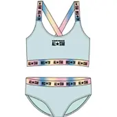 Converse Kids Gradient Logo Bikini Bleu 4-5 Years Fille