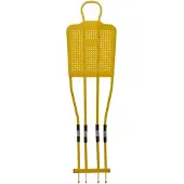 Sporti France Nequin 180 Cm Free Kick Training Dummy Jaune