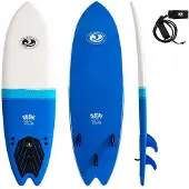 CBC Sushi Fish 6´2´´ Surfboard Bleu 187.9 cm
