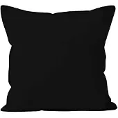 Soleil D Ocre Coussins BOHEME - Noir - 60x60 cm