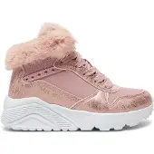 SKECHERS Uno Lite Veterschoen hoog - Roze - Maat 38
