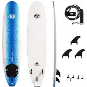 CBC Wood Soft 8´0´´ Surfboard Clair 243.8 cm