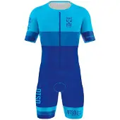 Otso Aoki Short Sleeve Trisuit Bleu S Femme