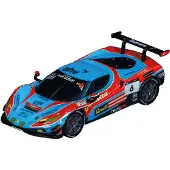 Carrera Go!!! Ferrari 296 Gt3 Slot Car Bleu