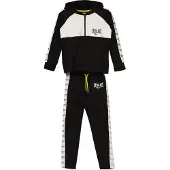 Everlast Lfs Fw Cap Zip Tracksuit Noir 8 Years Garçon