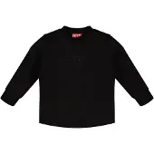 Diesel Kids J02015 Sweatshirt Noir 12 Years Fille