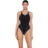 Zoggs Melbourne Haxback Swimsuit Noir 38 Femme
