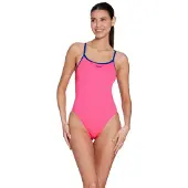 Zoggs Rome Rayback Swimsuit Rose 32 Femme