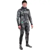 Spetton Med 7 Mm Spearfishing Wetsuit Gris M Homme