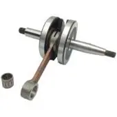Hert Original Minarelli Am6 50 Crankshaft Argenté