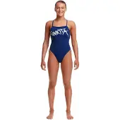 Funkita Strapped In Swimsuit Bleu AUS 12 Femme