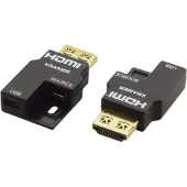 Kramer Electronics AD-AOCH/XL/TR Adaptateur d'interface/câble HDMI A Noir (97-0403001), Adaptateur données + vidéo, Noir