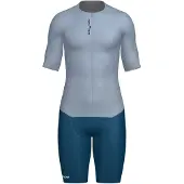 Santini Viper Short Sleeve Trisuit Bleu S Femme