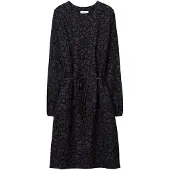 Makia Laila Long Sleeve Long Dress Noir L Femme
