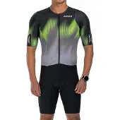 Zoot Ultra P1 Exos Short Sleeve Trisuit Gris XL Homme