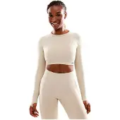 Siroko Victory Sports Bra Beige 2XS-XS Femme
