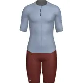 Santini Viper Short Sleeve Trisuit Bleu L Homme