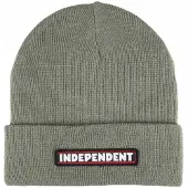 Independent Bar Logo Beanie Vert