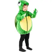 Den Goda Fen Tortoise Costume Vert 24 Months-4 Years Enfants