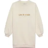 Calvin Klein Ig0ig03092 Long Sleeve Dress Beige 10 Years Fille