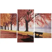 Creative Craft Lab Triptyque de peintures au diamant - Paysage