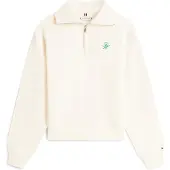 Tommy Hilfiger Sweat-shirt beige clair / vert