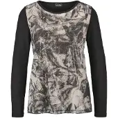 Goldner T-shirt noir