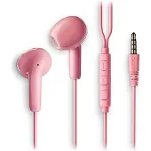 NGS CROSS FLIP, Câble, 20 - 20000 Hz, Parole/Musique, 11 g, Casque avec microphone, Rose