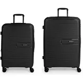 Gabol Steady Spinner Expandable 157l Trolley Bag 2 Units Noir