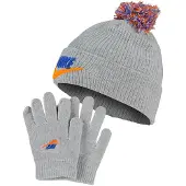 Nike Kids Nan Club Chenille Peak Beanie Gris Enfants