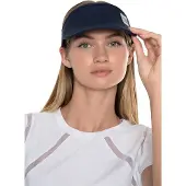 Lucky in Love Lucky Logo Stretch Visor Bleu,Noir