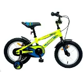 Umit Casper 14´´ Bike Vert,Jaune Garçon