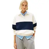 Tommy Hilfiger Sweat-shirt crème / marine